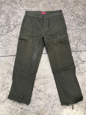 Supreme Cargo Pant Olive Green Size 34