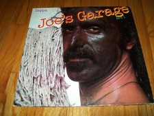 FRANK ZAPPA - JOE'S GARAGE ACT 1 LP VERY GOOD CONDITION VERY RARE GREAT MUSIC 
