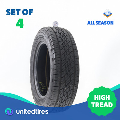 Set of (4) Used 225/65R17 Continental CrossContact ATR 102H - 9-9.5/32