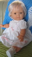 Super Cute Large 22" Berjusa Cuchi Cuchi Doll, BB Made in Spain, Original Outfit