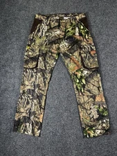 ScentBlocker Pants Mens L Brown Mossy Oak Camo Cargo Pockets Hunting Pants