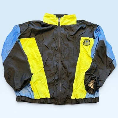 Givenchy Jacket Mens XL Multicolor Colorblock Active Sport Full Zip Windbreaker