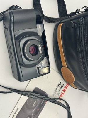 PENTAX IQZoom 60 35mm Film Camera w/ Macro Setting - Battery Tested-