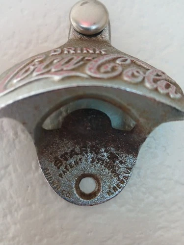 Coca Cola Wall Mounting Bottle Opener STARR X. Vintage Collectable