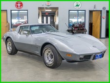 Salem Ohio 1978 Silver Corvette