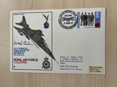 Leonard Cheshire VC 617 Squadron Dambuster Dams Raid Chastise Signed Cover