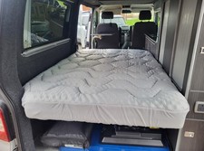 Memory foam mattress topper, fits rock and roll / RIB campervan beds.