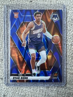 2024-25 Panini Mosaic - Rookies Ryan Dunn #233 Blue Mosaic Prizm /149 (RC)