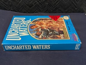 BOX ONLY Nintendo NES Uncharted Waters S4-5