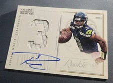 Russell Wilson Autograph Football Trading Cards for sale | eBay