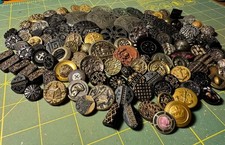 Old Vintage & Victorian button lot