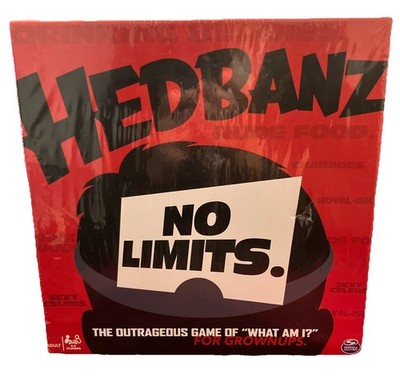 Hedbanz No Limits The Outrageous Game Of  What Am I?  For Grownups ** READ