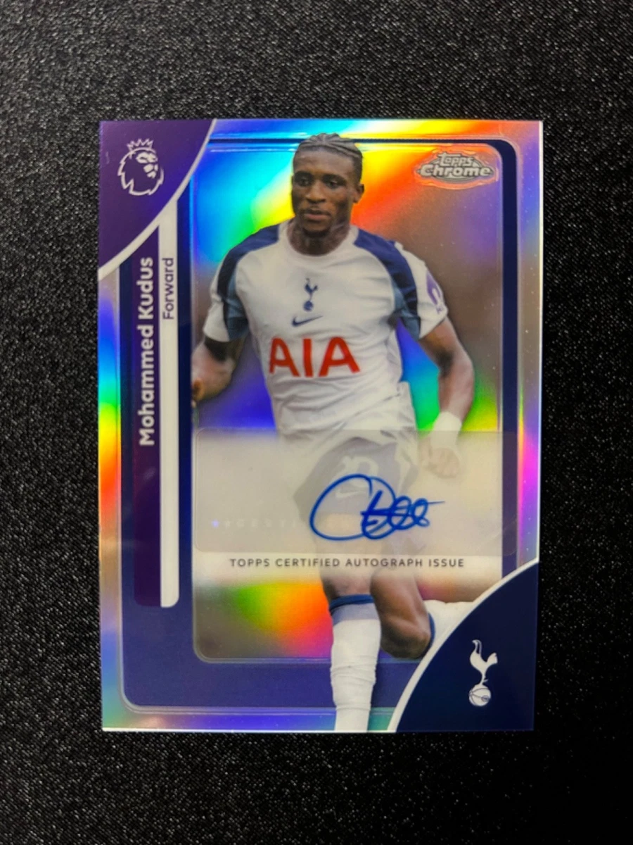 2025-26 Topps Chrome Premier League - Mohammed Kudus #CA-MK for