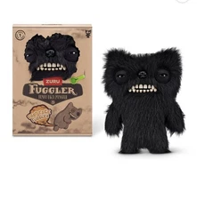Fuggler Fart Face 9 In Black Munch Funny Ugly Monster Toy Zuru Stuffed Plush