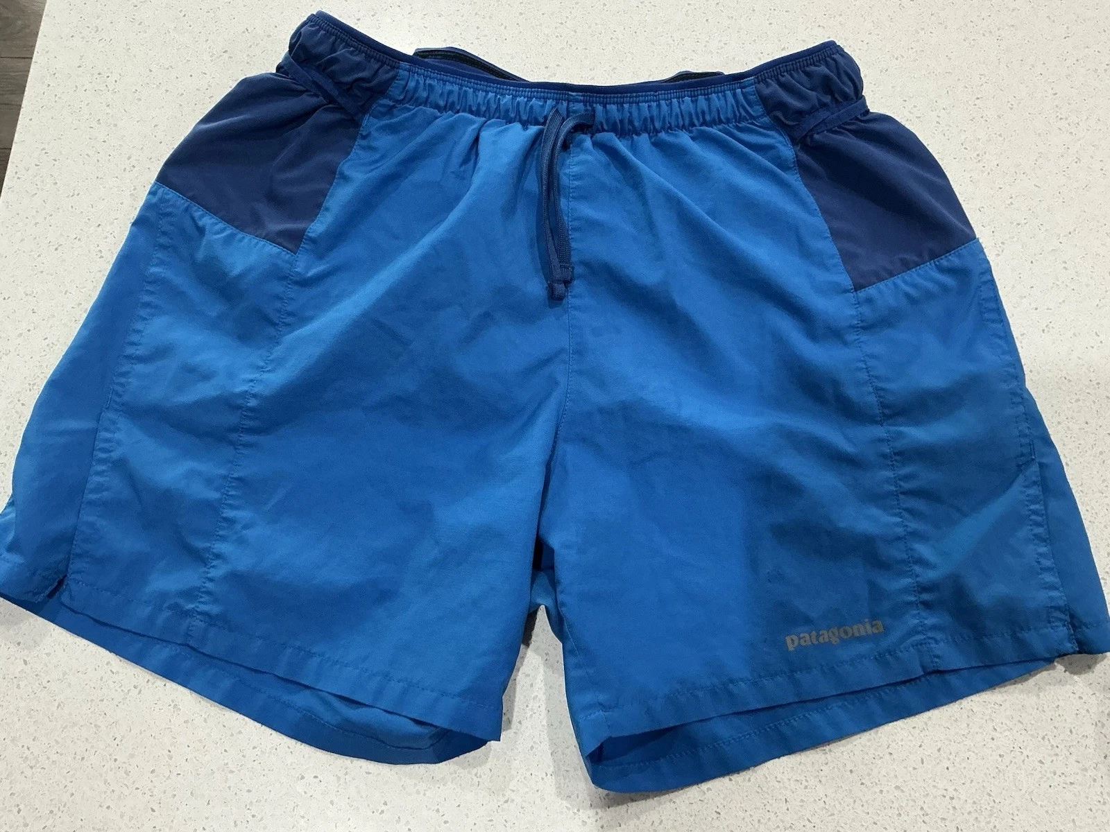 Patagonia Shorts Mens Small Blue Strider Pro Running 5 Inch Inseam 24633