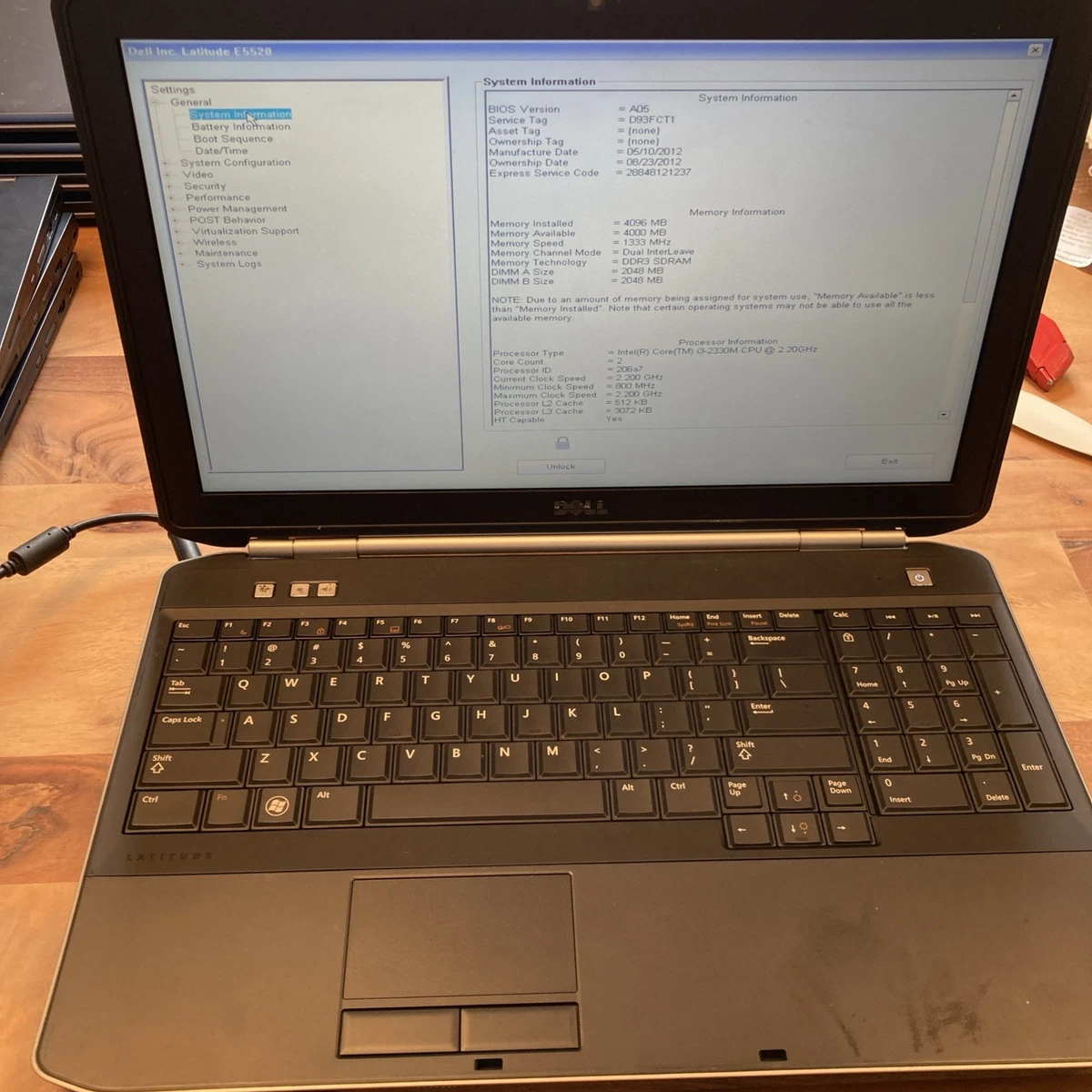 Dell Latitude E5520 for sale - eBay