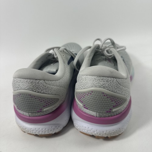 Brooks Ghost 16 Womens 12 D Shoes Gray Sneaker Running Walking 1204071B175 - Picture 3 of 10