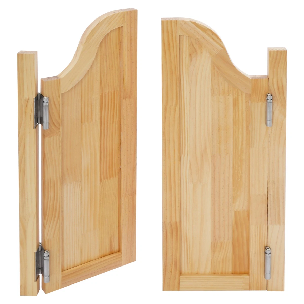Puerta divisoria a rayas verticales color tronco puerta de madera maciza tipo puerta doble