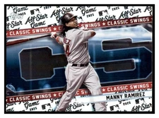 Manny Ramirez 2025 Topps All-Star Game Classic Swings #CS-23 Boston Red Sox