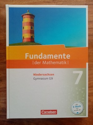 Fundamente der Mathematik 7 Schülerbuch NDS ISBN 9783060080076 Zustand sehr gut 