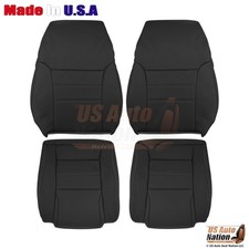 1994-1998 Fits Ford Mustang Leatherette Front Replacement Seat Covers Black 1994-1998 Fits Ford Mustang Leatherette Front Replacement Seat Covers Black