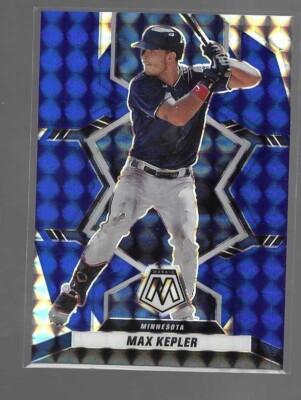 MAX KEPLER 2022 PANINI MOSAIC BLUE MOSAIC PRIZM CARD #7  /99