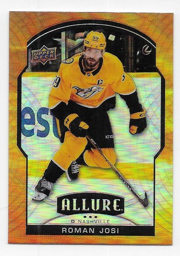 20/21 UPPER DECK ALLURE SUNSET PARALLEL Hockey (#1-100) U-Pick From List - Picture 19 of 98