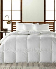 Hotel Collection European Lightweight Comforter and Pillows- White, Queen