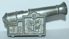 Vintage JR JOLLY ROGER PIRATE SHIP CALLEN MFG CO TOY CANNON