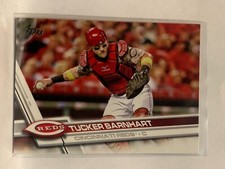 #253 Tucker Barnhart Cincinnati Reds 2017 Topps Series One Baseball Card