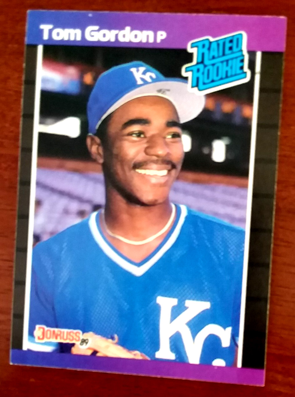1989 DONRUSS #45 TOM GORDON KANSAS CITY ROYALS RC