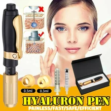 Lip Filler Pen 2 in 1 Two Head 0.3ml &0.5ml Acid Lip Filler Needle Free