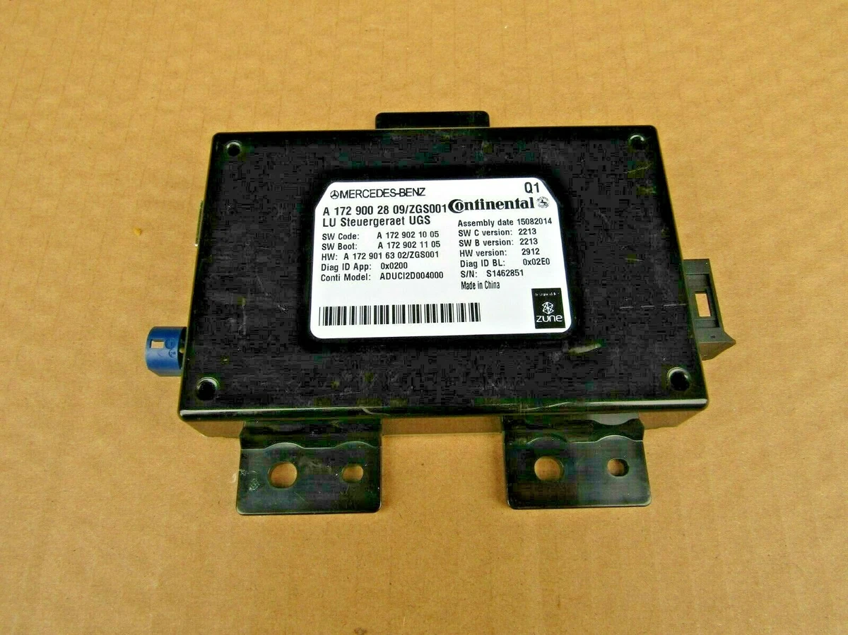 Mercedes Benz A200 W176 Media Interface Control Unit A1729002809 
