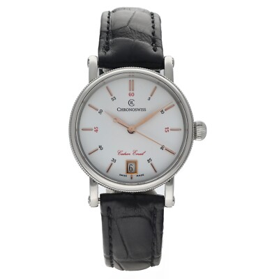 Chronoswiss Sirius Artist CH8923 Stainless Steel 34 mm Automatic Wrist Watch