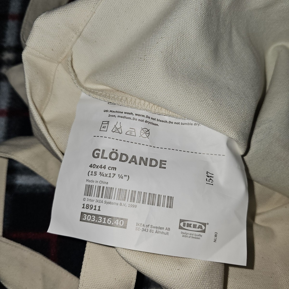 Ikea Limited Edition Walter Van Beirendonck Glodande Tote