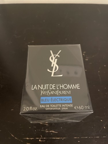 Yves Saint Laurent La Nuit De L'Homme Bleu Electrique 60ml EDT Spray. NEW. 3614273346702 | eBay
