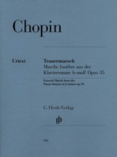 Chopin Funeral March Marche Funebre Piano Sonata Op 35 Sheet Music 051480366
