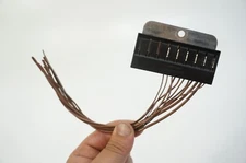 OEM negative wire cable terminal clamp loom ground connector cut 8 366 620 BMW