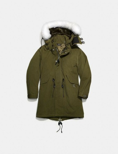 NWT Coach Icon Parka Coat Jacket in 