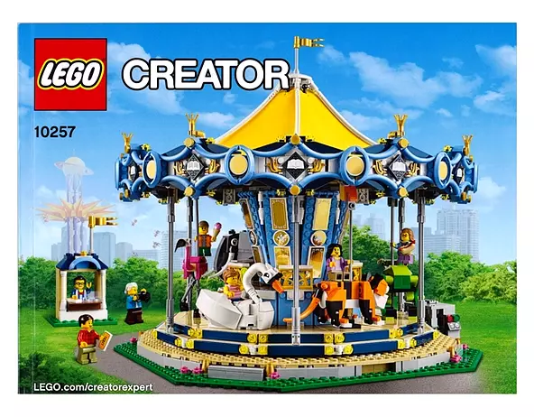 ⭐INSTRUCTIONS ONLY⭐ LEGO CAROUSEL Creator Expert 10257 MANUAL No Parts NEW | eBay