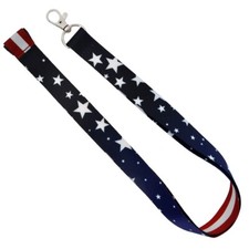 PinMart's American Flag Lanyard Lot