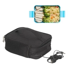 USB Electric Heating Bag Waterproof Travel Camping Lunch Box Food Warmer