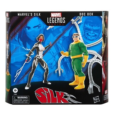 2022 Marvel Spider-Man 60th Legends 2-Pack SILK & DOC OCK 6