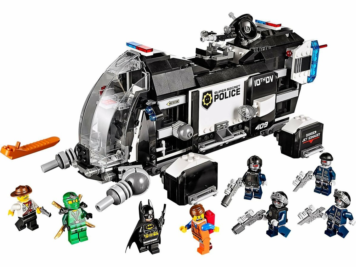 【新品未開封】キムジェイコブス　プレモニションオブスプリング LEGO 70815 The LEGO Movie Series Super Secret Police Dropship 854