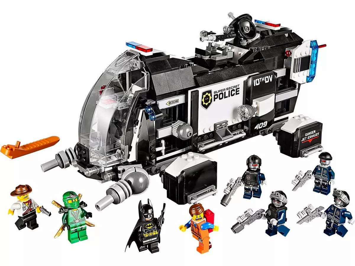 LEGO 70815 The LEGO Movie Series Super Secret Police Dropship 854