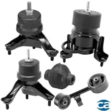 Engine Mounts & Auto Trans Mount 5PCS For Toyota Highlander 07-05 3.3L AWD; GAS
