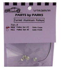 Parts by Parks 9010 x 1/25 Pulley Set 1 (Spun Aluminum)