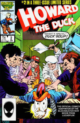 Howard the Duck The Movie (1986) #   2 (5.0-VGF) 1987