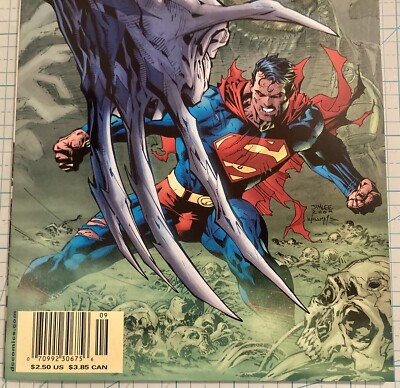Superman #207 NM- Rare Newsstand Jim Lee Cover 2004 DC Comics | eBay