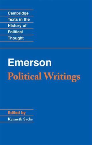 Emerson: Political Writings Sacks Paperback Cambridge University Press
